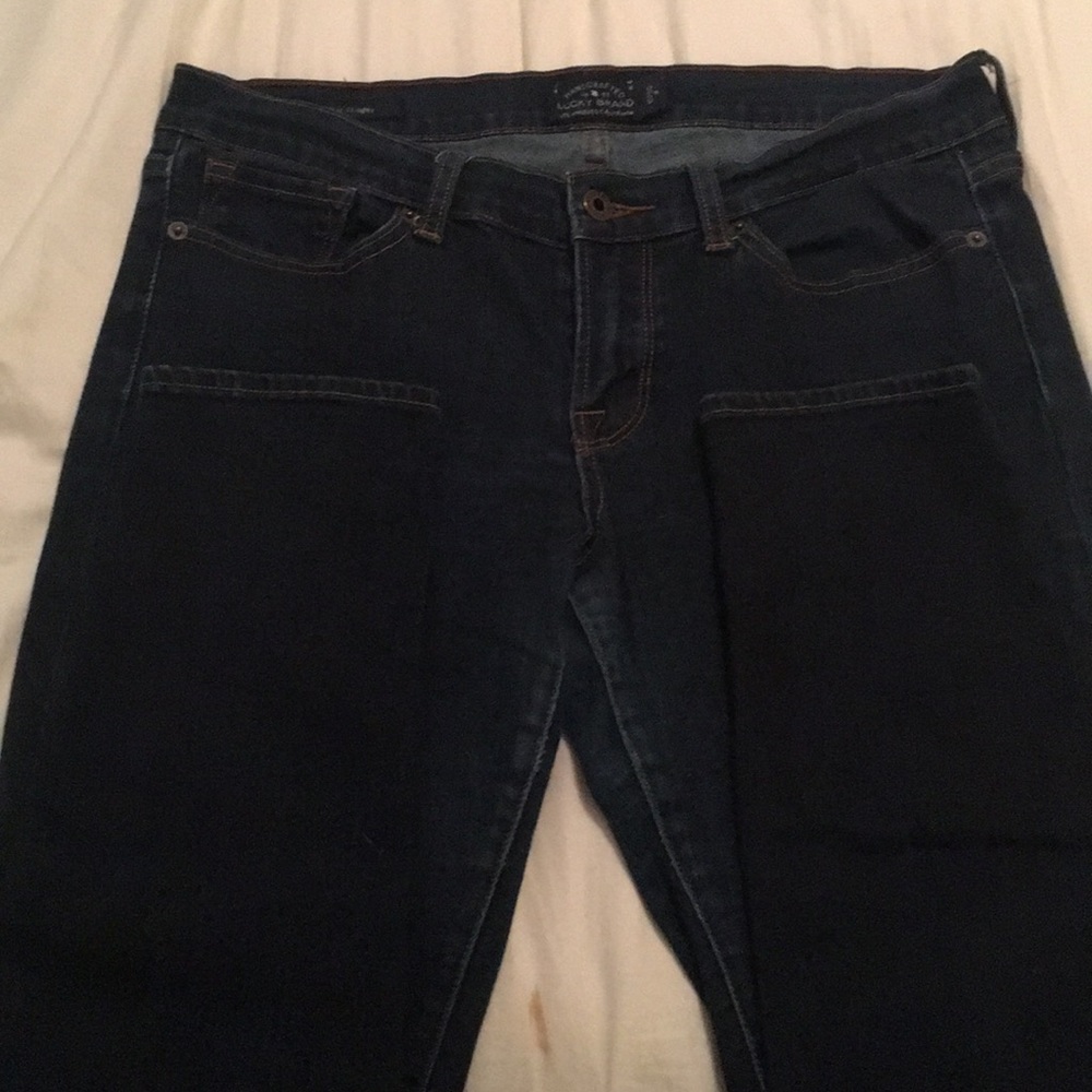 Dark Wash Lucky Brand Skinny Jeans